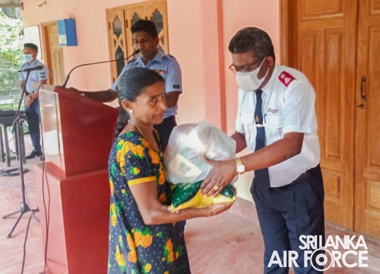 SLAF STATION IRANAMADU LAUNCHES A COMMUNITY SERVICE PROJECT