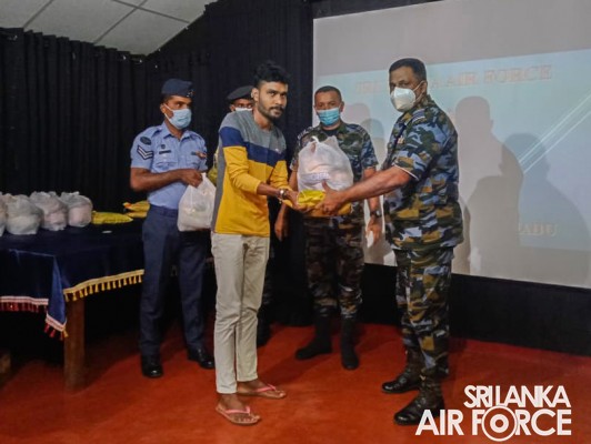 SLAF STATION IRANAMADU LAUNCHES A COMMUNITY SERVICE PROJECT