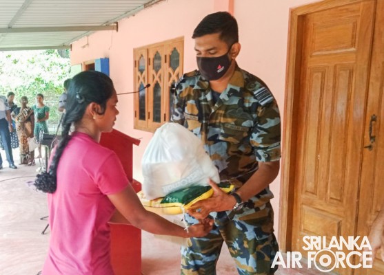SLAF STATION IRANAMADU LAUNCHES A COMMUNITY SERVICE PROJECT