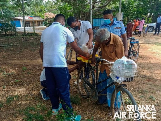 SLAF STATION IRANAMADU LAUNCHES A COMMUNITY SERVICE PROJECT