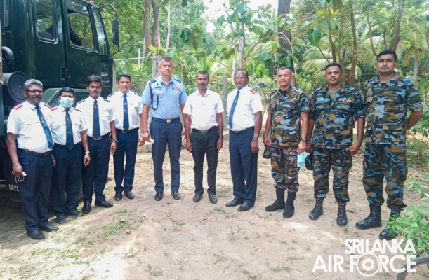 SLAF STATION IRANAMADU LAUNCHES A COMMUNITY SERVICE PROJECT