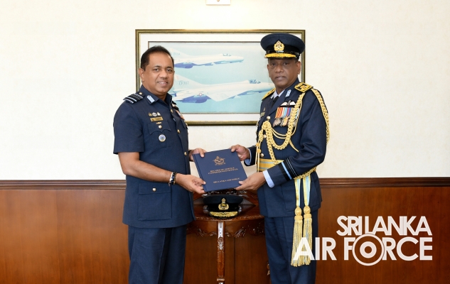 AIR VICE MARSHAL RAVINDRA LIYANAGAMAGE BIDS ADIEU TO THE SRI LANKA AIR FORCE