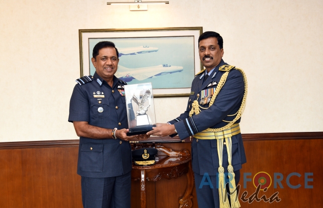 DIRECTOR LOGISTICS, AIR VICE MARSHAL PRIYANTHA WEERASINGHE BIDS
ADIEU TO THE SRI LANKA AIR FORCE