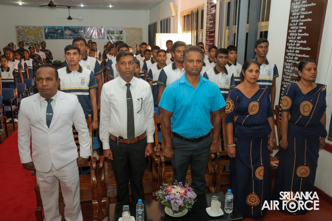 SLAF COMBAT TRAINING SCHOOL DIYATALAWA CONDUCTS TWO-DAY LEADERSHIP DEVELOPMENT TRAINING PROGRAMME