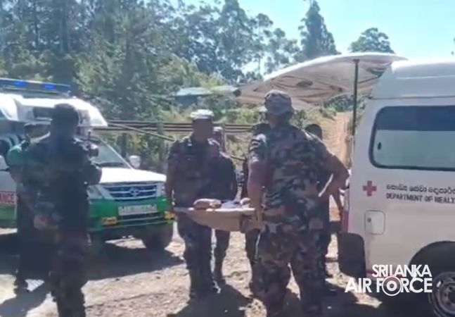 SLAF COMBAT TRAINING SCHOOL, DIYATALAWA CONDUCTS SCHOOL SAFETY AND EVACUATION DRILL IN BANDARAWELA