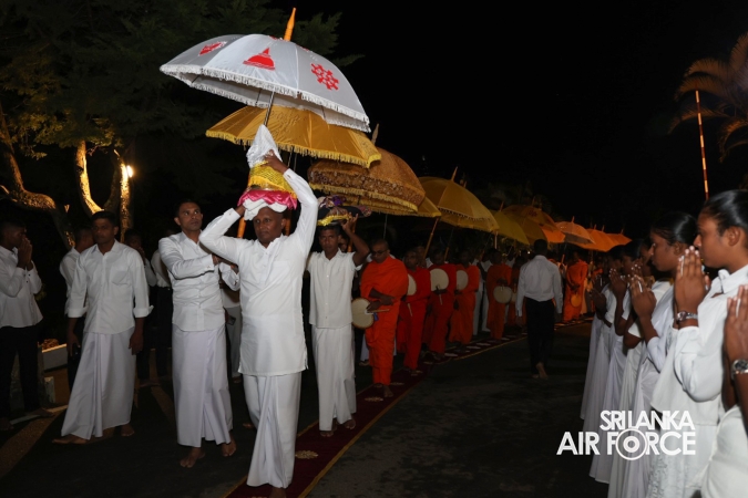 THE SLAF COMBAT TRAINING SCHOOL DIYATALAWA PROUDLY CELEBRATES ITS 74TH ANNIVERSARY