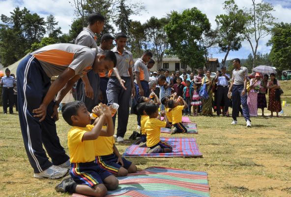 Pre-School Sports Meet at SLAF Diyatalawa-2014