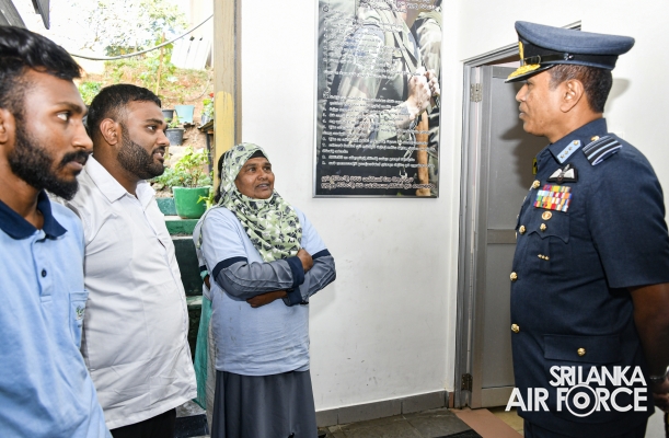 COMMANDER’S INSPECTIONS OF SLAF COMBAT TRAINING SCHOOL
DIYATALAWA