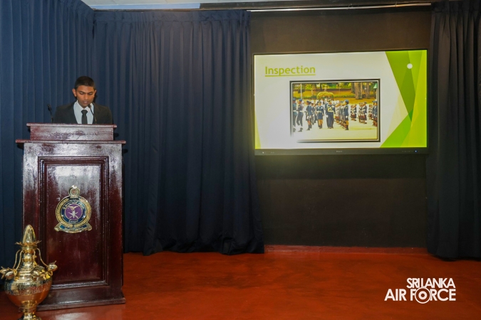 SLAF COMBAT TRAINING SCHOOL DIYATALAWA CONDUCTS ENGLISH LANGUAGE PERFORMANCE DAY