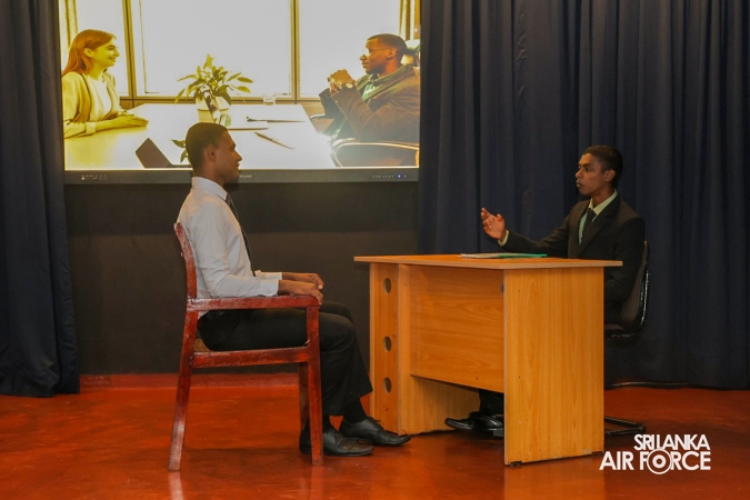 SLAF COMBAT TRAINING SCHOOL DIYATALAWA CONDUCTS ENGLISH LANGUAGE PERFORMANCE DAY