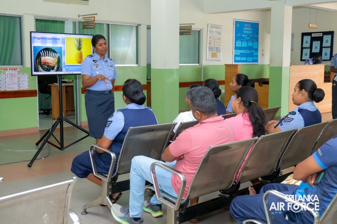 HEALTHY MOTHER, HEALTHY BABY ANTENATAL PROGRAMME CONDUCTS AT SLAF CTS DIYATALAWA