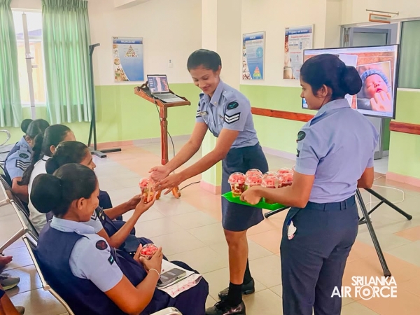 HEALTHY MOTHER, HEALTHY BABY ANTENATAL PROGRAMME CONDUCTS AT SLAF CTS DIYATALAWA