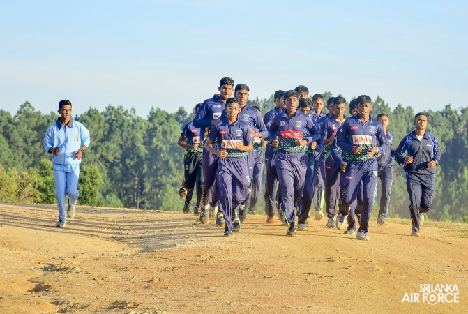 SLAF COMBAT TRAINING SCHOOL HOSTS TWO-DAY LEADERSHIP PROGRAMME FOR YOUNG CRICKETERS