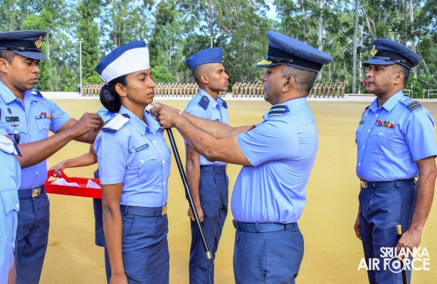 THE SLAF COMBAT TRAINING SCHOOL, DIYATALAWA ESTABLISHES OFFICER CADETS GOVERNMENT
