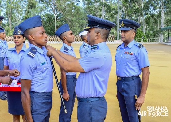 THE SLAF COMBAT TRAINING SCHOOL, DIYATALAWA ESTABLISHES OFFICER CADETS GOVERNMENT