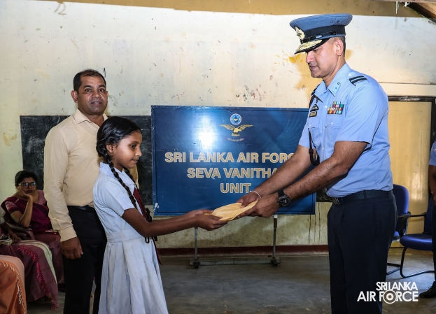 SEVA VANITHA UNIT IN SLAF COMBAT TRAINING SCHOOL DIYATALAWA ENHANCES FACILITIES AT KIRIWANAGAMA SCHOOL