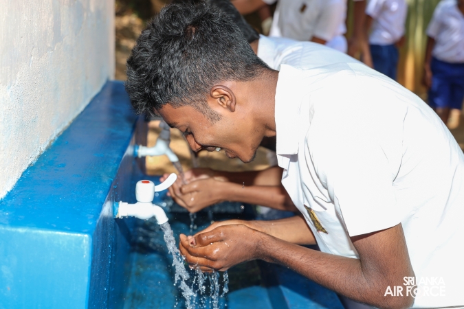 SEVA VANITHA UNIT IN SLAF COMBAT TRAINING SCHOOL DIYATALAWA ENHANCES FACILITIES AT KIRIWANAGAMA SCHOOL