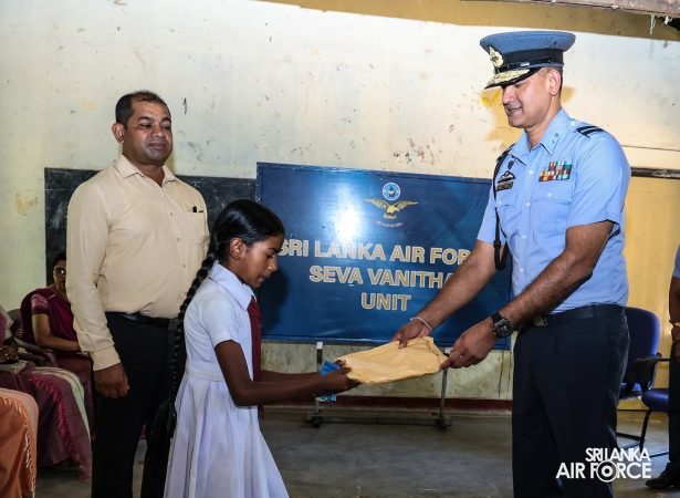 SEVA VANITHA UNIT IN SLAF COMBAT TRAINING SCHOOL DIYATALAWA ENHANCES FACILITIES AT KIRIWANAGAMA SCHOOL