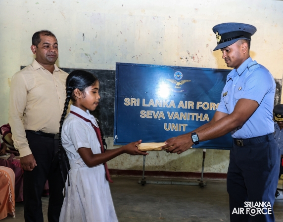 SEVA VANITHA UNIT IN SLAF COMBAT TRAINING SCHOOL DIYATALAWA ENHANCES FACILITIES AT KIRIWANAGAMA SCHOOL
