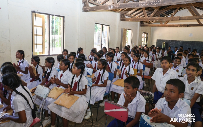 SEVA VANITHA UNIT IN SLAF COMBAT TRAINING SCHOOL DIYATALAWA ENHANCES FACILITIES AT KIRIWANAGAMA SCHOOL