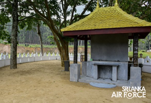 RECONSTRUCTION OF BUDDHIST SHRINE ROOM AT COMBAT TRAINING SCHOOL DIYATALAWA