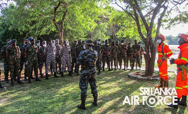 DISASTER MANAGEMENT TRAINING CENTRE CONCLUDES INSARAG TRAINING COURSE AT MULLAITIVU