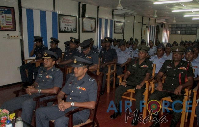 Certificate Awarding Ceremony of No 27 Disaster Management First Response Course Sri Lanka Air Force Station Mullaitivu