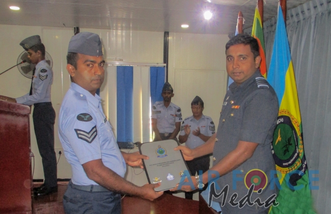 Certificate Awarding Ceremony of No 27 Disaster Management First Response Course Sri Lanka Air Force Station Mullaitivu
