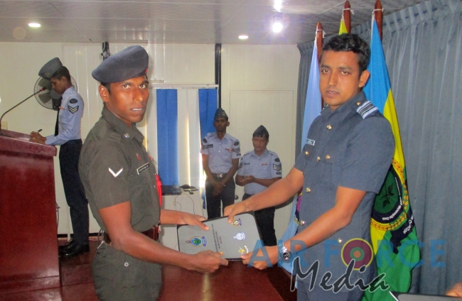 Certificate Awarding Ceremony of No 27 Disaster Management First Response Course Sri Lanka Air Force Station Mullaitivu