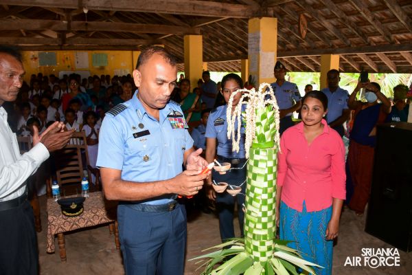 SLAF SEVA VANITHA UNIT ASSISTS THE KIDAGALEGAMA VIDYALAYA MEDAWACHCHIYA