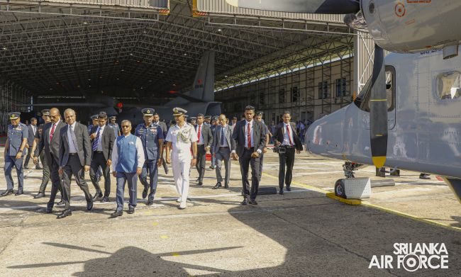 STRENGTHENING MARITIME SURVEILLANCE AS SLAF FLEET SUBSTITUTES NEW
DONIER-228