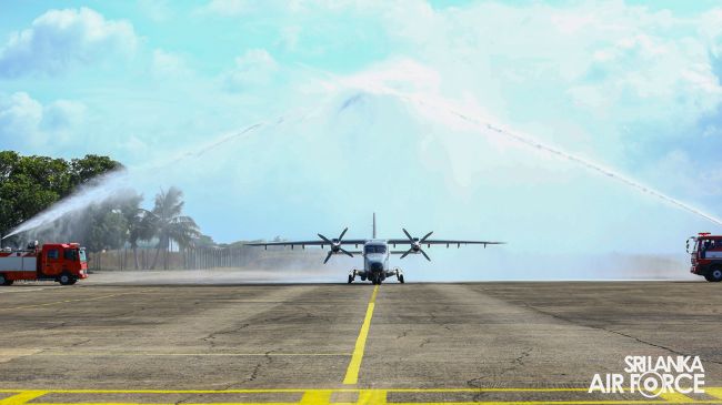 STRENGTHENING MARITIME SURVEILLANCE AS SLAF FLEET SUBSTITUTES NEW
DONIER-228