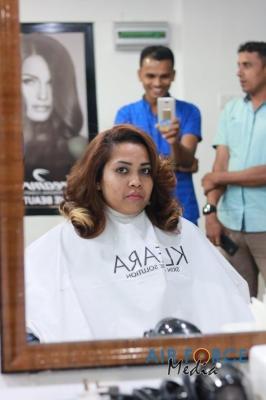 Dreamron Conducts Hair-Care Workshop for SLAF Beauticians