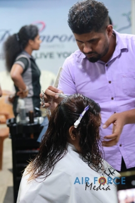 Dreamron Conducts Hair-Care Workshop for SLAF Beauticians