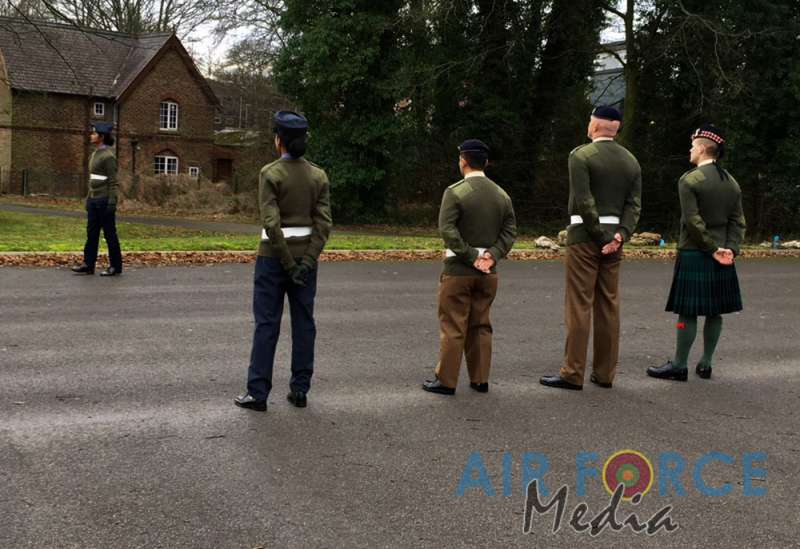 First Sri Lankan Lady Officer and Airwoman to Undergo Drill
Training in the United Kingdom