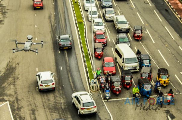 SLAF UTILIZE DRONES FOR TRAFFIC MANAGEMENT