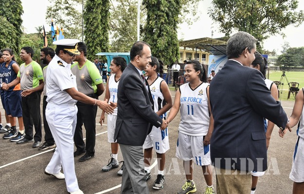 Sri Lanka Air Force Women Excel at Defence Services Basketball Championship 2018
