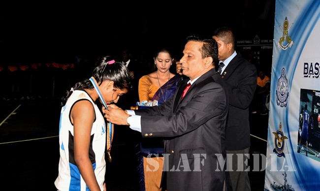 Sri Lanka Air Force Women Excel at Defence Services Basketball Championship 2018