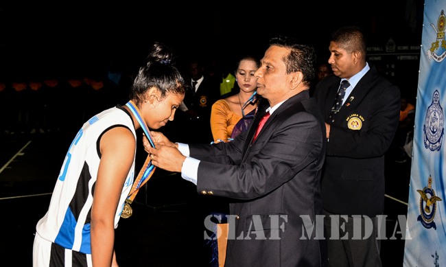 Sri Lanka Air Force Women Excel at Defence Services Basketball Championship 2018