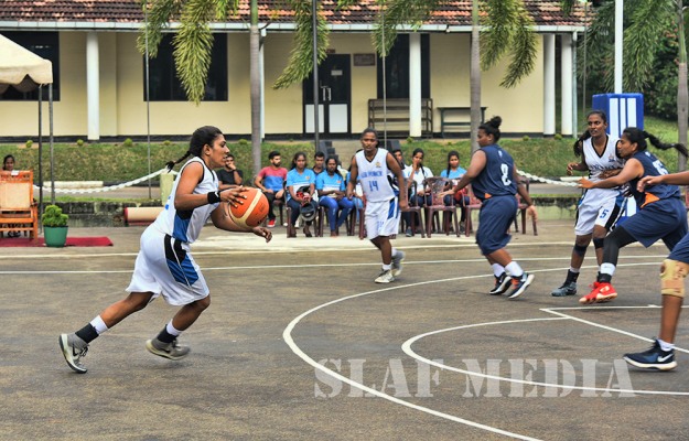 Sri Lanka Air Force Women Excel at Defence Services Basketball Championship 2018