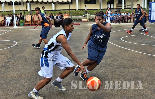 Sri Lanka Air Force Women Excel at Defence Services Basketball Championship 2018