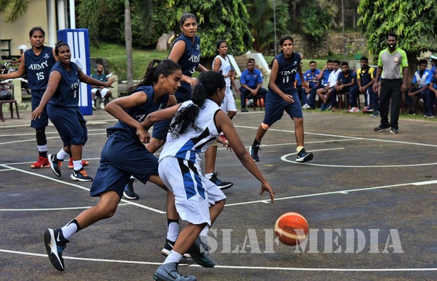 Sri Lanka Air Force Women Excel at Defence Services Basketball Championship 2018