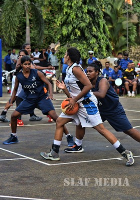 Sri Lanka Air Force Women Excel at Defence Services Basketball Championship 2018