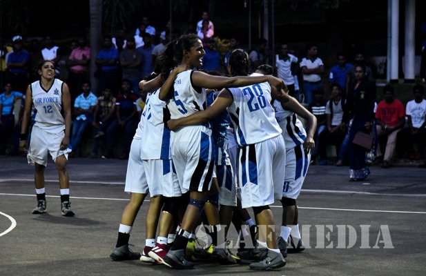 Sri Lanka Air Force Women Excel at Defence Services Basketball Championship 2018