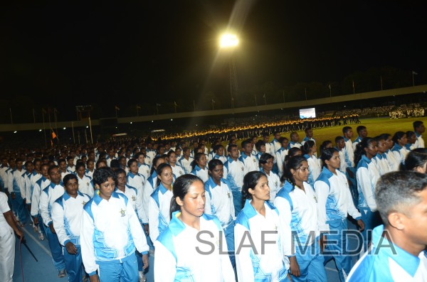 Defence Services Games Closing Ceremony at Sugathadasa Stadium