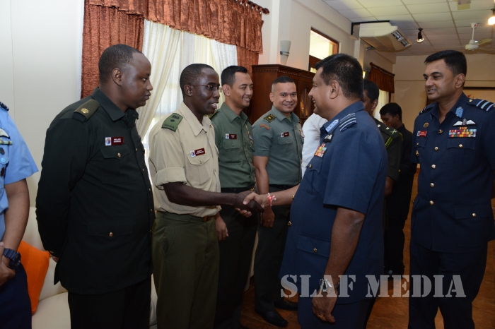 Commander of the Air Force Addresses the Course No. 9 of Dscsc