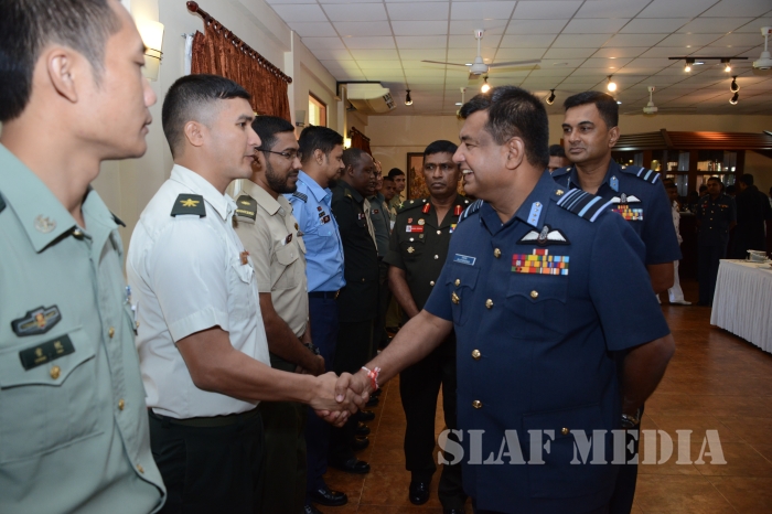 Commander of the Air Force Addresses the Course No. 9 of Dscsc
