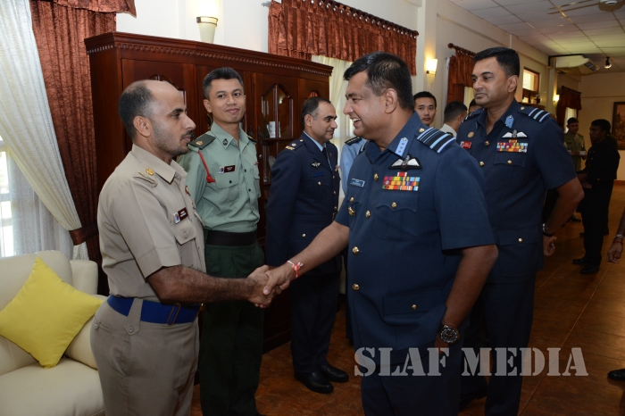 Commander of the Air Force Addresses the Course No. 9 of Dscsc