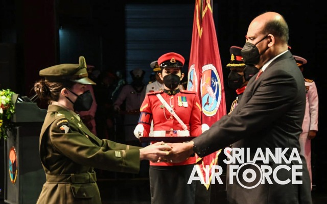 NO 15 DEFENCE SERVICES COMMAND AND STAFF COURSE GRADUATION HELD AT THE NELUM POKUNA THEATRE
