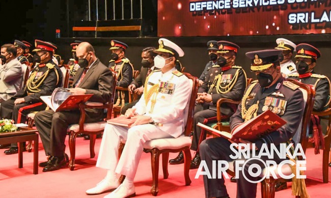 NO 15 DEFENCE SERVICES COMMAND AND STAFF COURSE GRADUATION HELD AT THE NELUM POKUNA THEATRE